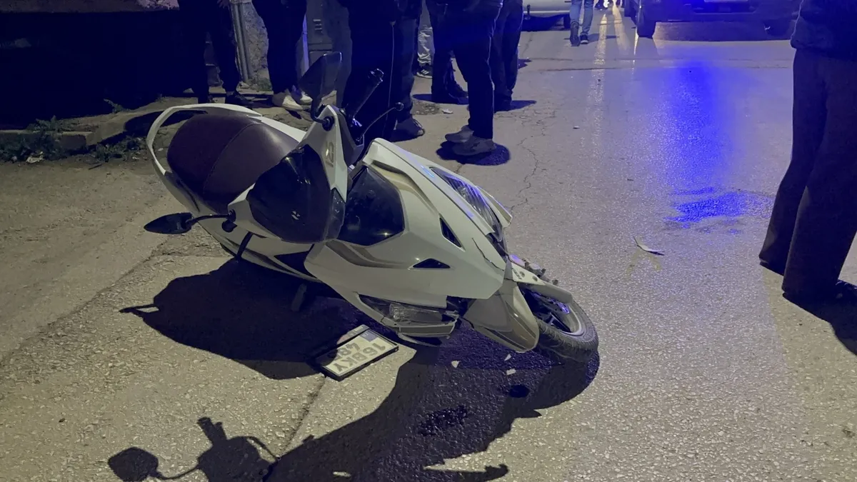 Bursa'da otomobil ile motosiklet çarpıştı: 1 yaralı