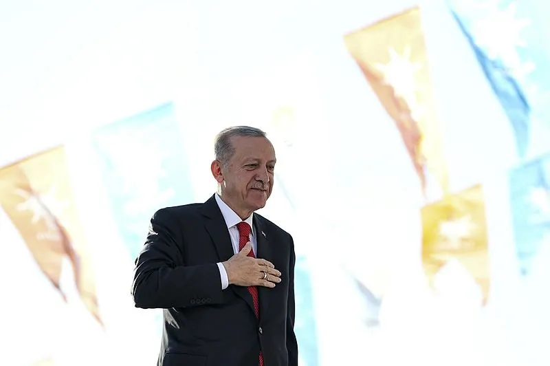 Başkan Erdoğan Ankara Spor Salonu önünde Gökbey'i işaret etti! Laf değil  icraat üretiyoruz