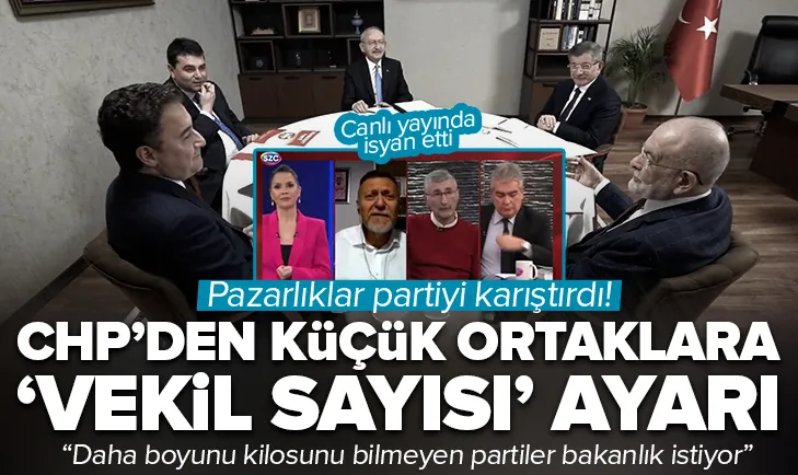 CHP’li Atıcı’dan masanın küçük ortaklarına ayar