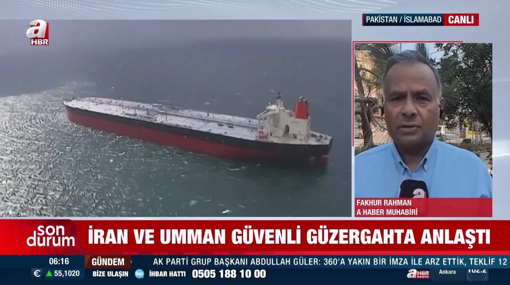 İran ve Umman güvenli güzergahta anlaştı