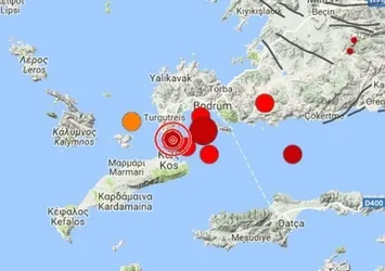 Bodrum açıklarında korkutan deprem!