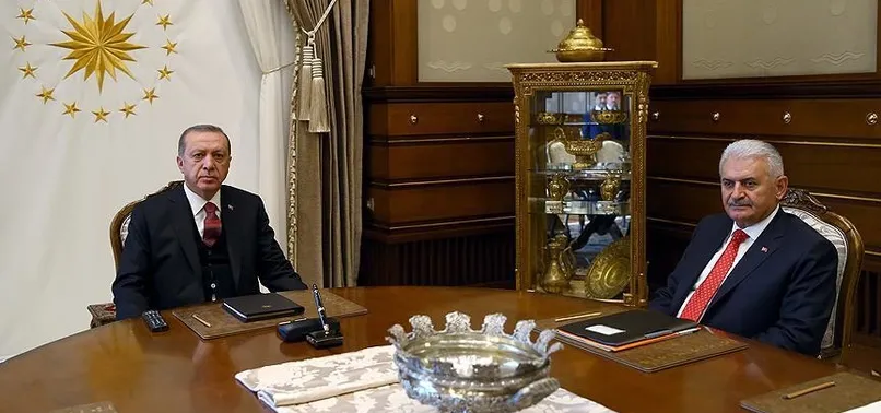 Erdoğan-Yıldırım görüşmesi 3,5 saat sürdü