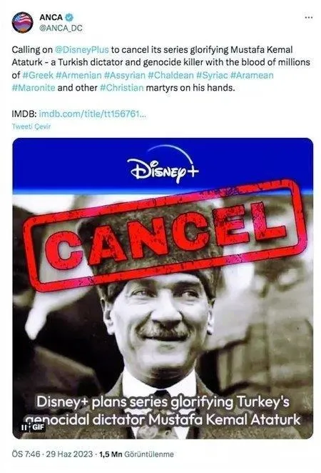 RTÜK Başkanı Ebubekir Şahin’den Disney+’a bir tepki daha: Atatürk ve Türk halkına saygısızlığa göz yummayız