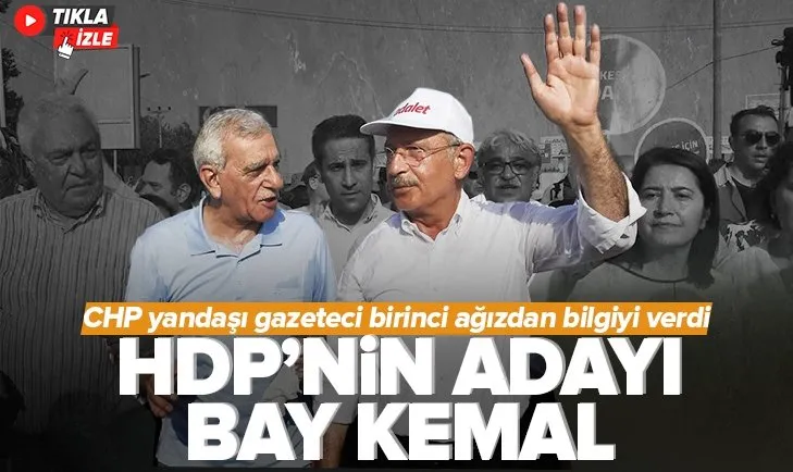 HDP adayını açıkladı: O olursa oy vereceğiz