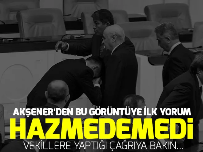 Akşener, İyi Partili vekillerin Bahçelinin elini öpmesini hazmedemedi