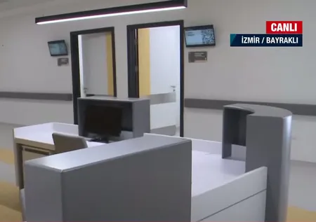 A Haber farkıyla ilk kez görüntülendi! Ege Bölgesi'nin en büyüğü... | İşte İzmir Bayraklı Şehir Hastanesi'nin içi