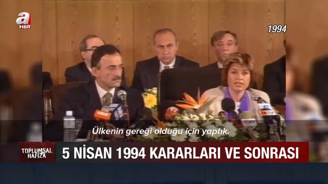 Türkiye'nin zor yılları! 5 Nisan 1994 kararlarının perde arkasında neler yaşandı? | Toplumsal Hafıza