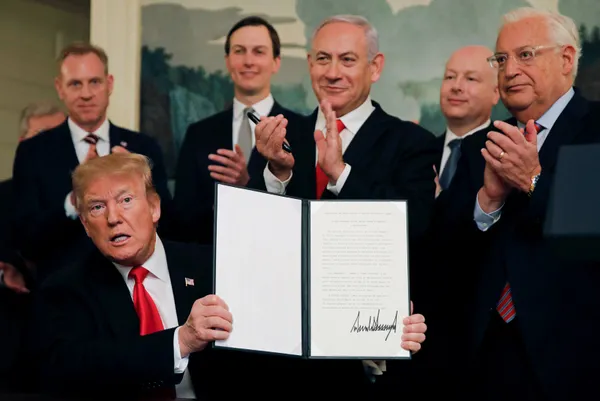 Trump İsrail işgalini resmen tanıdı - 3