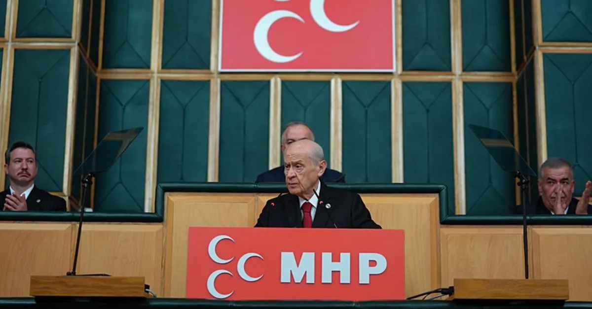 MHP lideri Bahçeli'den net mesaj