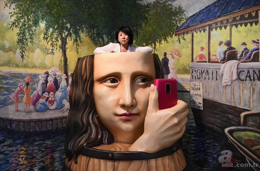 Güney Kore'deki "Trick Eye" illüzyon müzesi 2