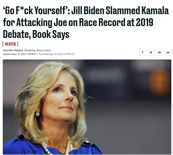 ABD First Lady’si Jill Biden için skandal iddia! Kamala Harris’e böyle küfretti - 1