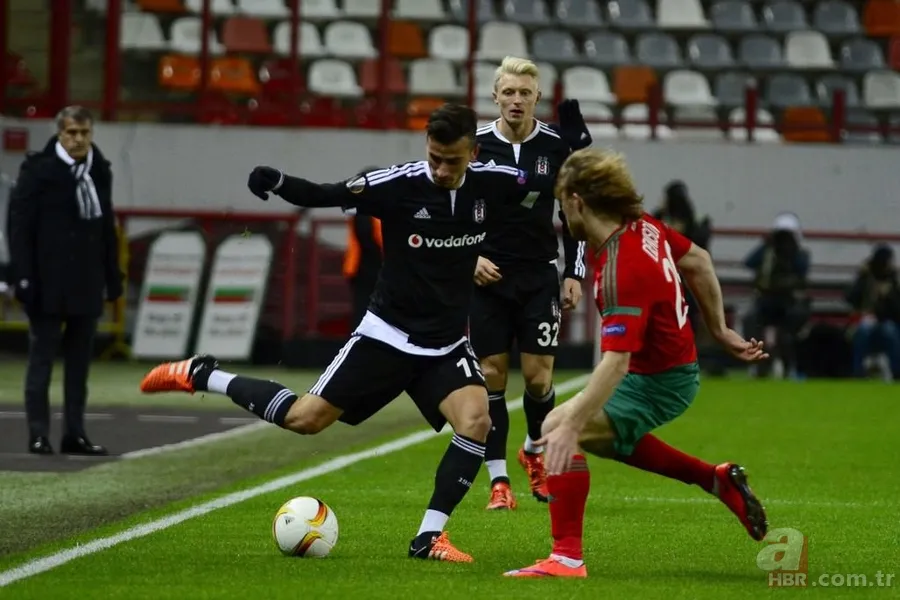 Lokomotiv Moskova - Beşiktaş maçından kareler 5