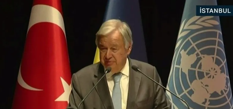 BM Genel Sekreteri Antonio Guterres İstanbul'da: Türkiye'ye teşekkür ederim | Milli Savunma Bakanı Hulusi Akar önemli açıklamalar