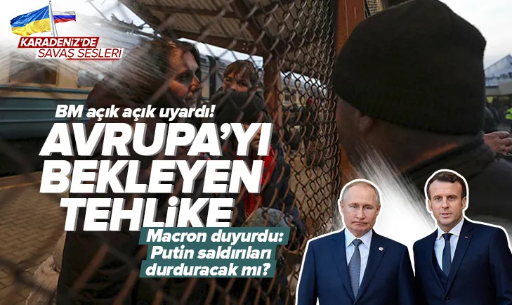 Macron duyurdu: Putin saldırıları durduracak mı?