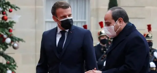Macron ve Sisi Paris’te Türkiye’yi hedef aldı