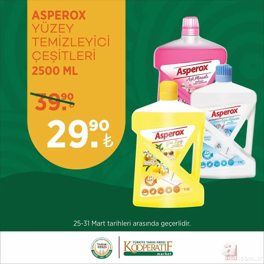 Tarım Kredi MARKET Mart İNDİRİMLERİNDE YOK YOK! Anne babalar dikkat! Bebek bezinde %12 düşüş! ÇAY 69.90, Hurma 16,90 TL! 25