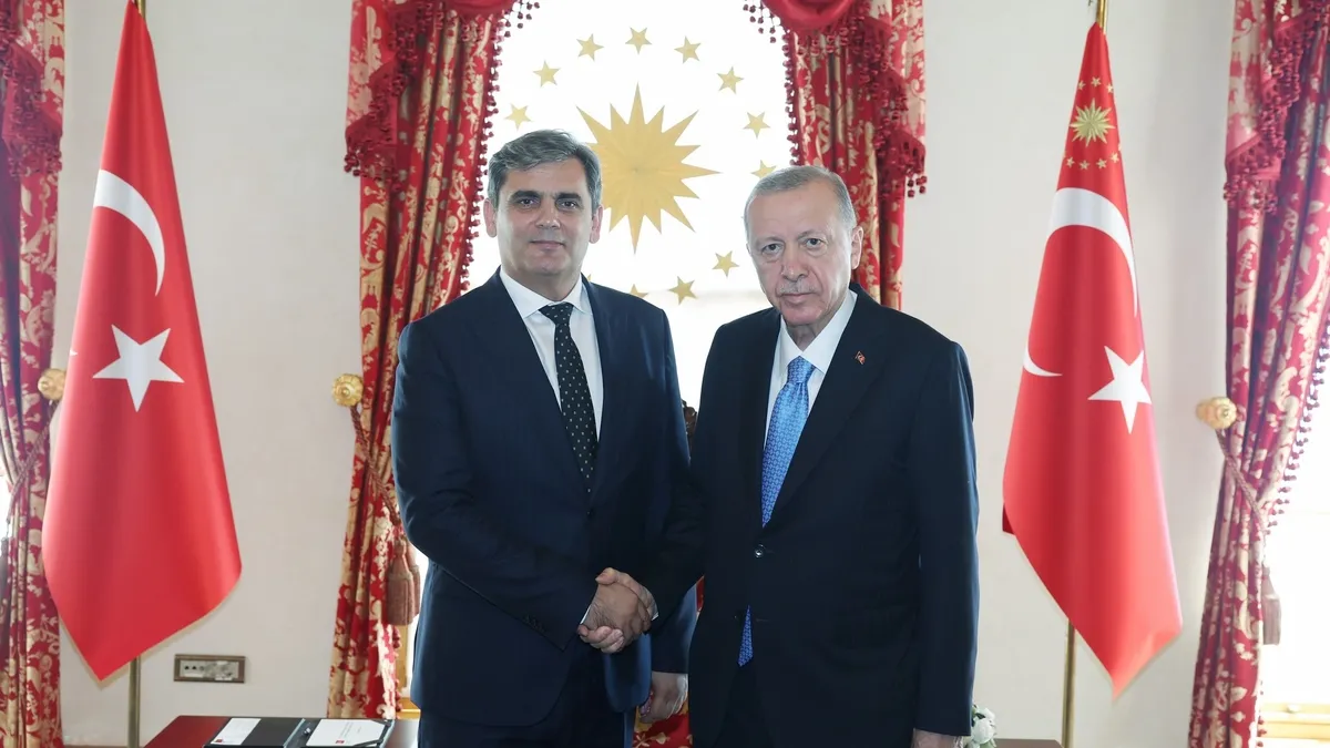 Başkan Erdoğan Karadağ Başbakan Yardımcısı Ervin İbrahimovic'i kabul etti