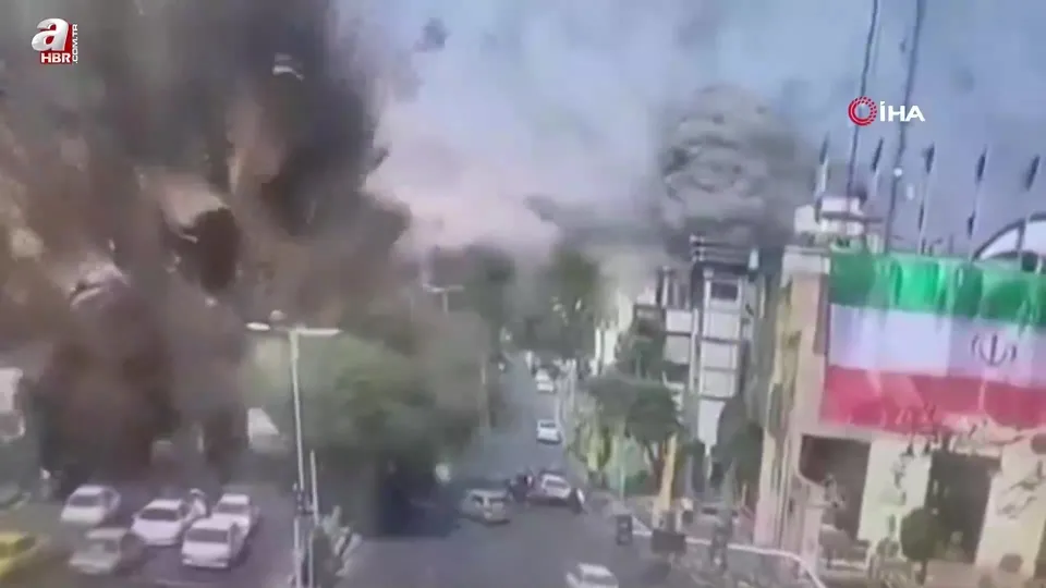 İsrail’in İran’a saldırısından yeni görüntü