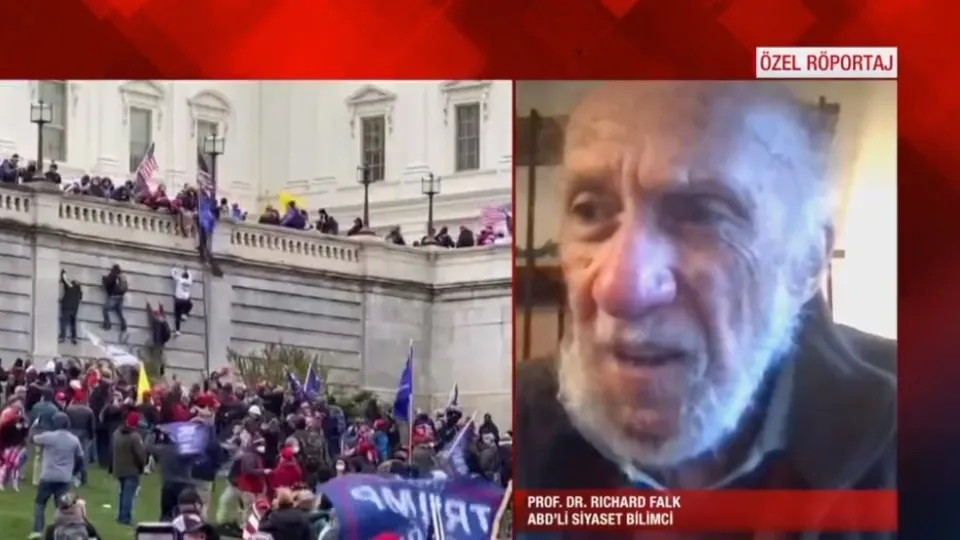 ABD’li Siyaset Bilimci Prof. Dr. Richard Falk: ABD ikiye bölündü! Yeni kalkışmalar olabilir!