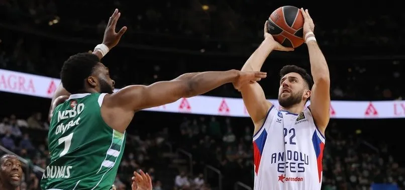 Anadolu Efes farklı kazandı! Zalgiris - Anadolu Efes 71-85 MAÇ SONUCU - ÖZET