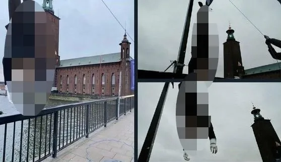 İsveç'teki PKK rezaletinin arkasındaki isim ortaya çıktı: Terörist Andreas! Başkan Erdoğan'ın maketini asmışlardı | Türkiye'den sert tepki