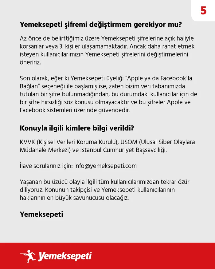 Son dakika: Yemek Sepeti siber saldırıya uğradı: Kullanıcı verileri çalındı! Kredi kartı bilgileri güvende mi? - 5