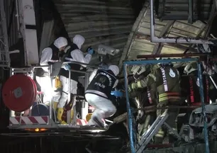 Başakşehir'de iş yerinde korkutan yangın! 1 ölü 1 yaralı