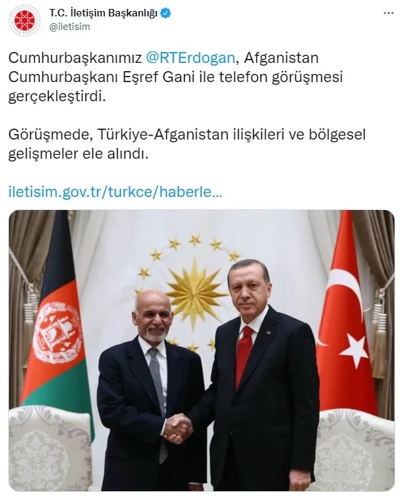Son dakika: Başkan Erdoğan’dan Afganistan-İran ve Togo Cumhurbaşkanları ile önemli görüşme