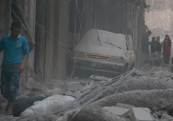 Halep'e hava saldırısı: 7 ölü, 45 yaralı