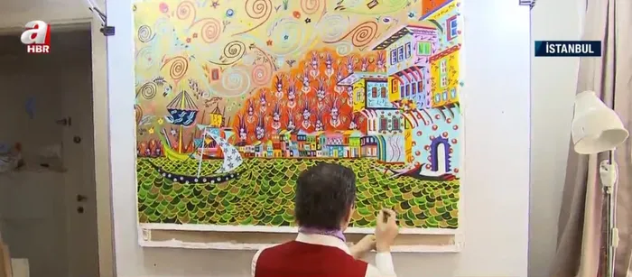 Sanat dünyasının derviş ressamı: Vurduğum her fırça darbesi bir zikir - 4