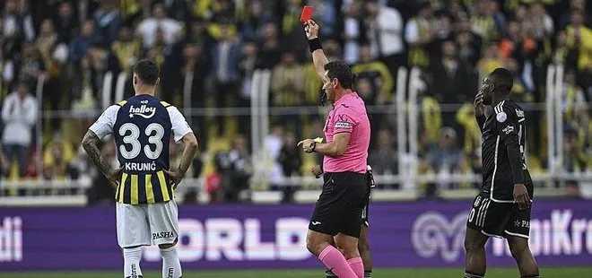 Fenerbahçe maçında kırmızı kart gören Al-Musrati, Beşiktaş taraftarından özür diledi