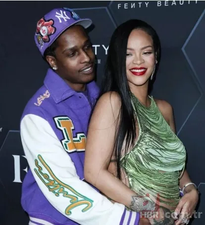 Sosyal medya bunu konuşuyor! Rihanna ve ASAP Rocky bebeklerini ilk defa paylaştı! Bakın dünya starının bebeği kime benziyor? 1