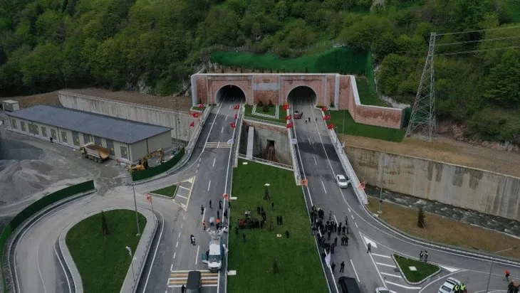 Zigana Tüneli 3 Mayıs’ta hizmete giriyor! Açılışını Başkan Recep Tayyip Erdoğan yapacak | Milli gurur TOGG tünelden geçti
