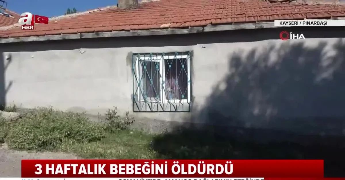 Anne 3 haftalık çocuğunu boğarak öldürdü