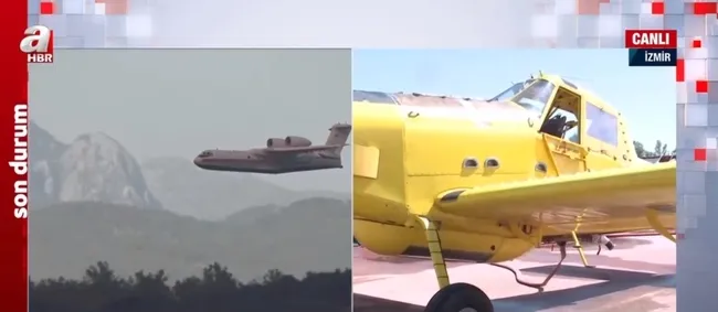 Orman ekipleri yangınlara karşı teyakkuz halinde! 2 uçak hazır bekletiliyor