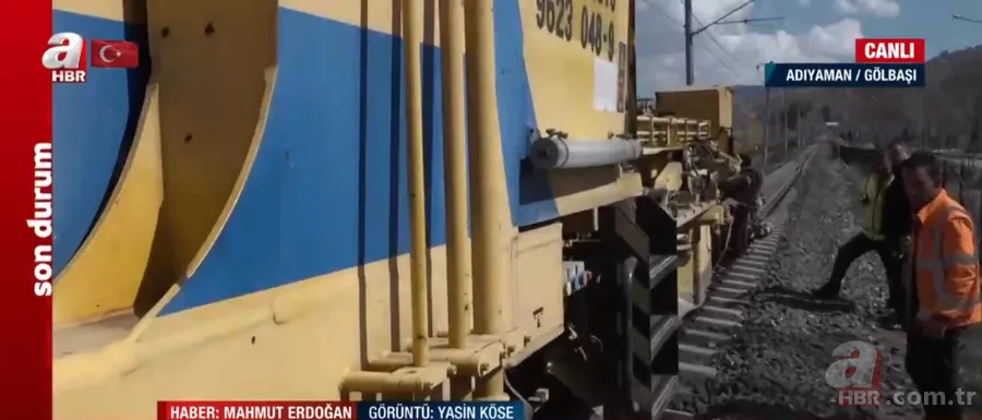 Depremde zarar gören raylar böyle onarılıyor! A Haber görüntüledi | Kombine Buraj Makinesi nedir? Nasıl çalışır? 7