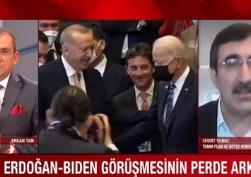 AK Parti Bingöl Milletvekili Cevdet Yılmaz A Haber'de Başkan Erdoğan ile Biden'ın görüşmesini değerlendirdi