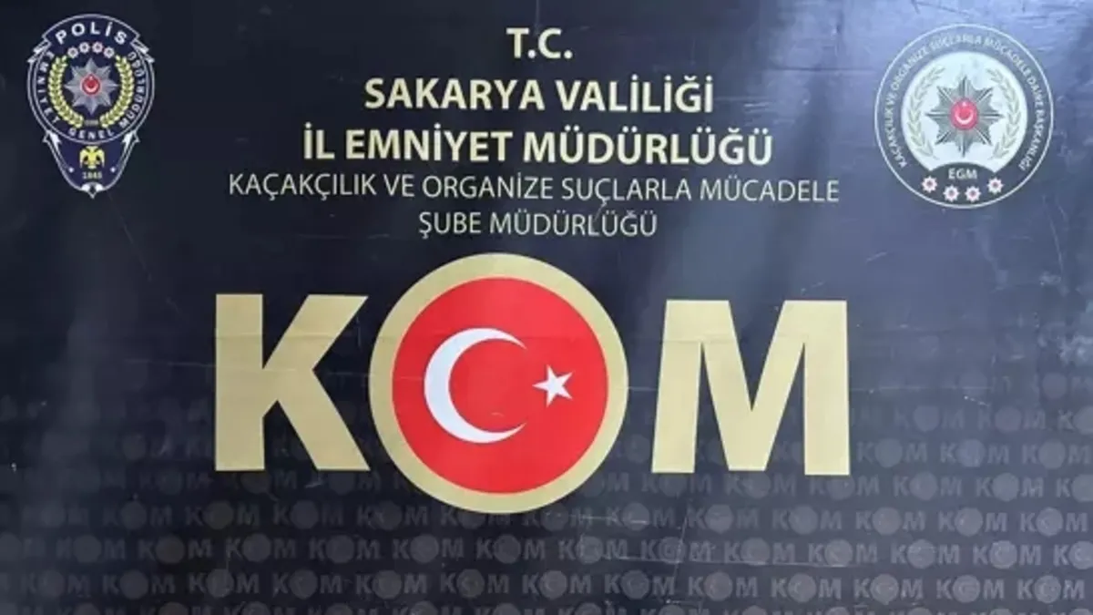 Sakarya'da silah kaçakçılığı operasyonu: 4 gözaltı