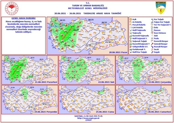 1624117737807.jpg Meteoroloji Genel Müdürlüğünden son dakika sağanak yağış uyarısı! İstanbul dahil çok sayıda ilde etkili olacak - 2