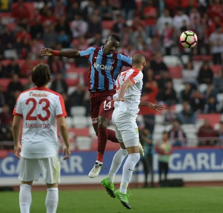 Antalyaspor - Trabzonspor maçından kareler