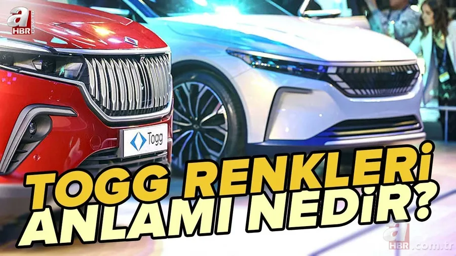 TOGG'un renklerindeki gizem çözüldü! Anadolu, Gemlik, Oltu, Kula, Kapadokya, Pamukkale TOGG renkleri ne anlama geliyor? 1