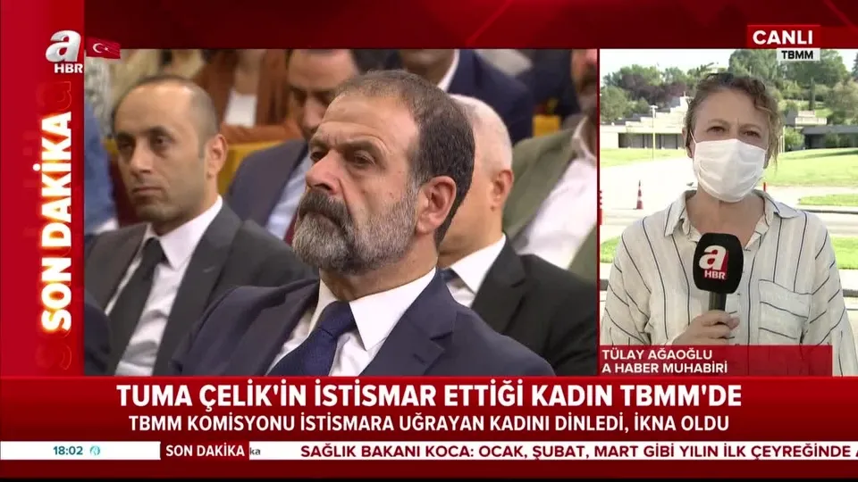 Meclis hazırlık komisyonu HDP’li Tuma Çelik’in cinsel istismarına uğrayan kadını dinledi