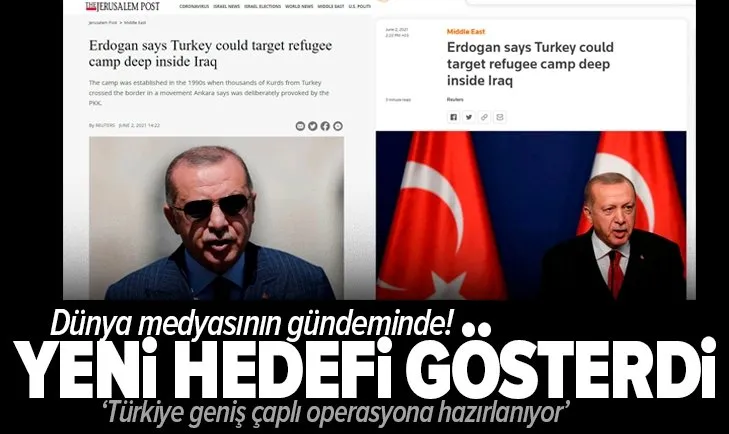Son dakika: Başkan Erdoğan’ın Mahmur Kampı açıklaması dünya medyasının gündeminde: Türkiye geniş çaplı operasyona hazırlanıyor