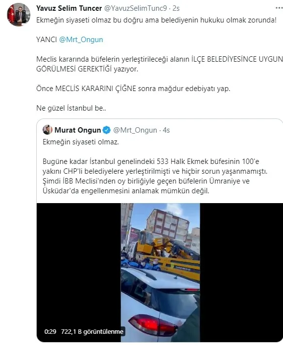 İBB’nin Halk Ekmek büfeleri engelleniyor iddiası asılsız çıktı