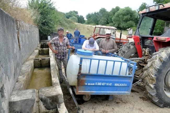 CHP’li Malkara Belediyesi vatandaşları susuz bıraktı! Halk tepki gösterdi