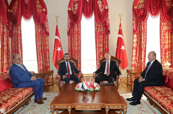 Başkan Erdoğan Muhammed Halbusi'yi kabul etti - 1