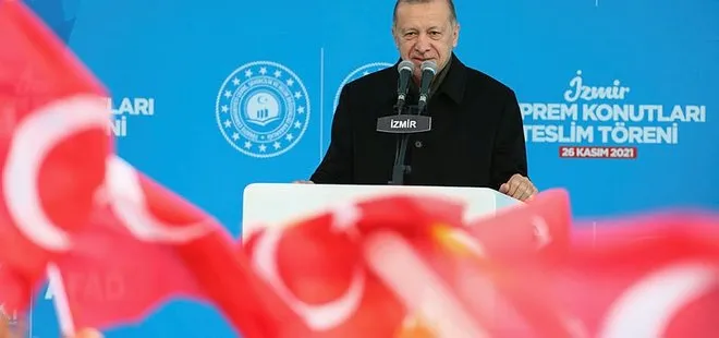 Son dakika: Devlet sözünü tuttu: İzmir’de evler bir yılda teslim! Başkan Erdoğan’dan Deprem Konutları Teslim Töreninde önemli açıklamalar
