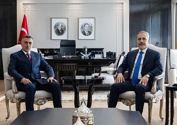 Bakan Fidan Basra Valisi ile görüştü