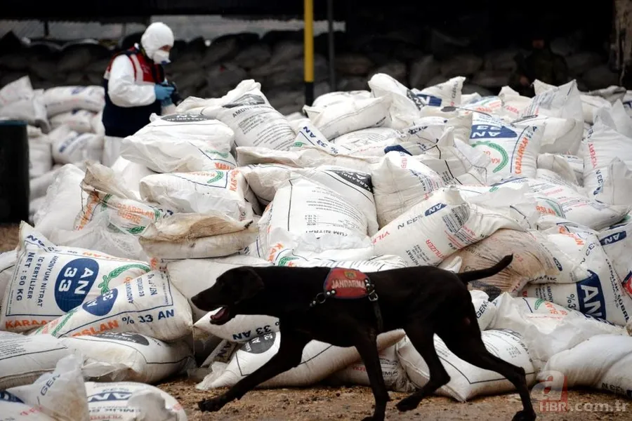 Dİyarbakır'da 157 ton amonyum nitrat ele geçirildi 25