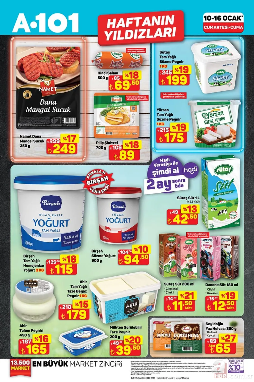 A101 Haftanın Yıldızları 10-16 Ocak kataloğu çıktı! Toz deterjanda yüzde 50 indirim 3